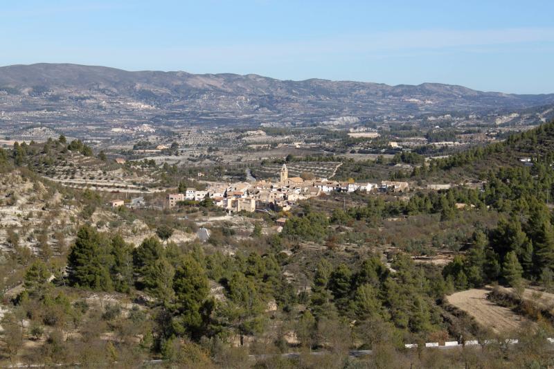 Vista de Benifallim, Alicante (03816)
