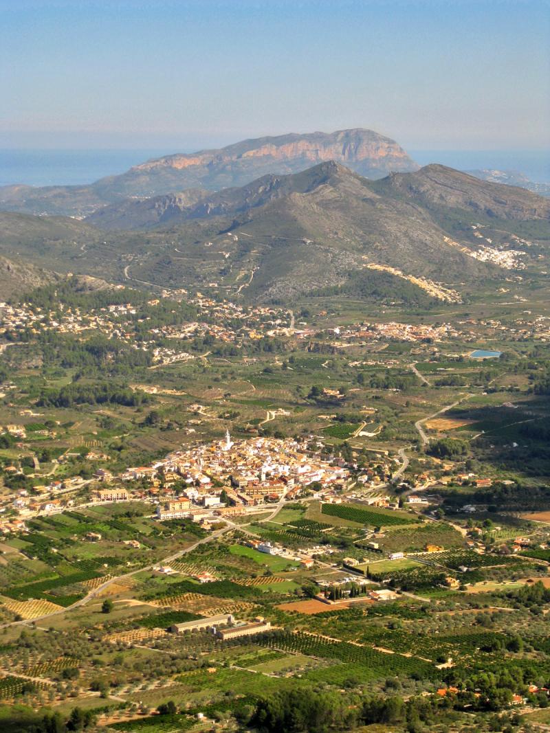 Vista de Parcent, Alicante (03792)