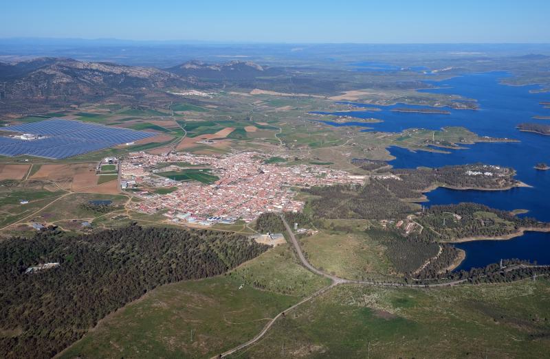 Vista de Orellana la Vieja, Badajoz (06740)