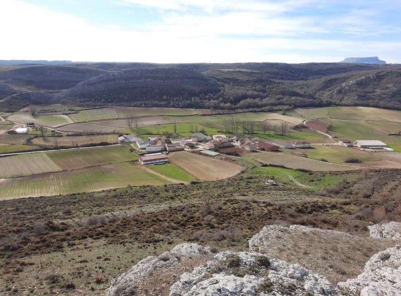 Vista de Valle de Valdelucio, Burgos (09127)