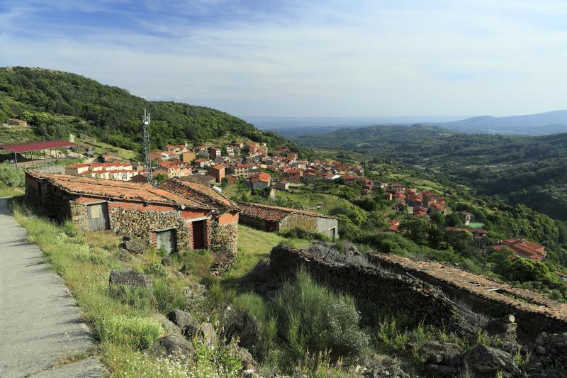 Vista de Guijo de Santa Bárbara, Cáceres (10459)