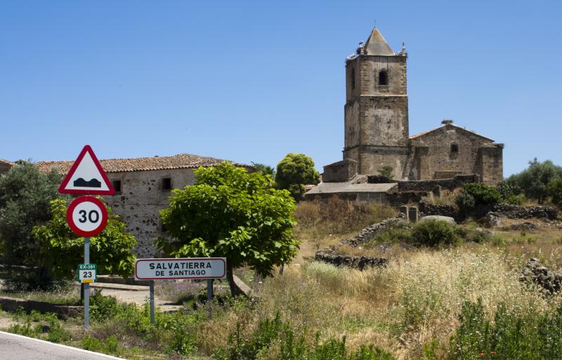 Vista de Salvatierra de Santiago, Cáceres (10163)