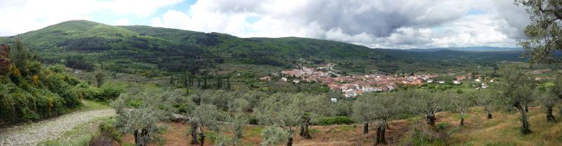 Vista de San Martín de Trevejo, Cáceres (10164)