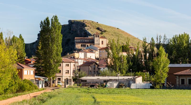 Vista de Abánades, Guadalajara (19432)