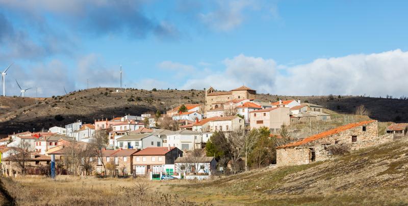 Vista de Anquela del Ducado, Guadalajara (19287)