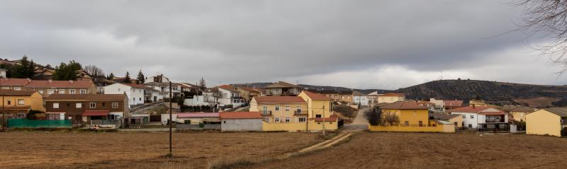 Vista de Espinosa de Henares, Guadalajara (19292)