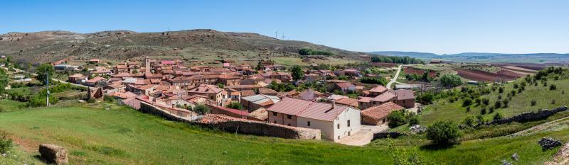 Vista de Miedes de Atienza, Guadalajara (19181)
