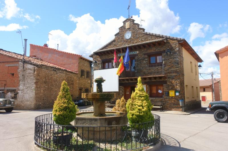 Vista de Zarzuela de Jadraque, Guadalajara (19334)