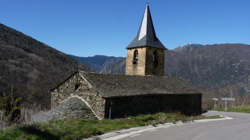 Vista de Esterri de Cardós, Lleida (25087)