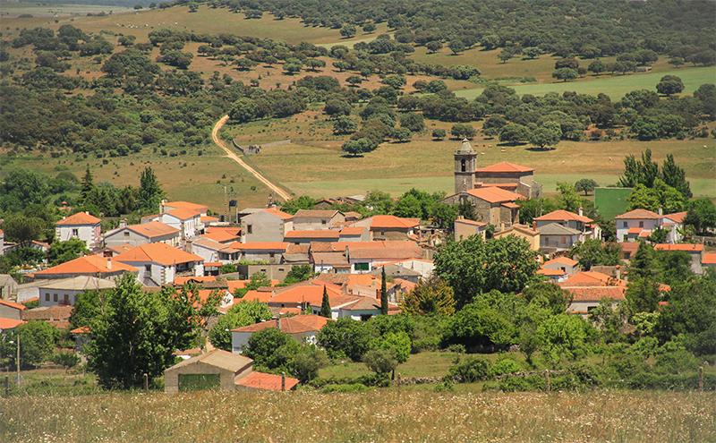 Vista de Aldea del Obispo, Salamanca (37488)