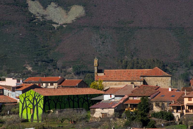 Vista de Villanueva del Conde, Salamanca (37658)