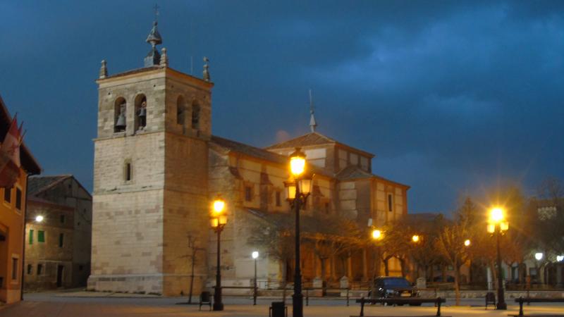 Vista de Escalona del Prado, Segovia (40350)