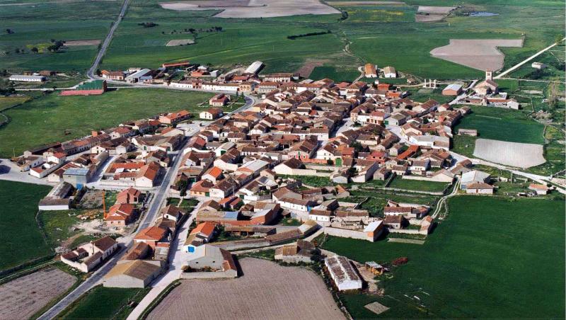 Vista de Cozuelos de Fuentidueña, Segovia (40354)