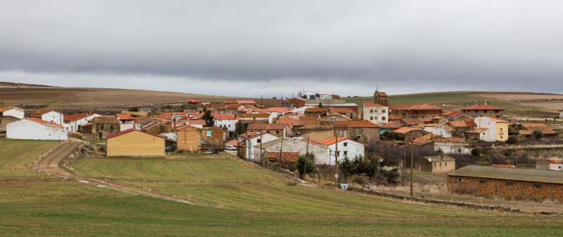 Vista de Fuentes de Magaña, Soria (42181)