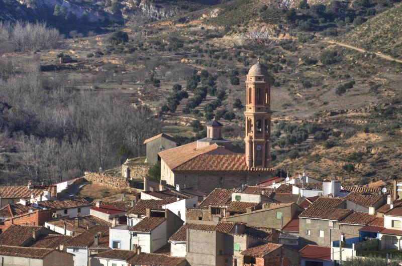Vista de Crivillén, Teruel (44087)