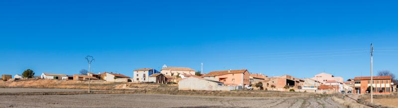 Vista de Villanueva del Rebollar de la Sierra, Teruel (44223)