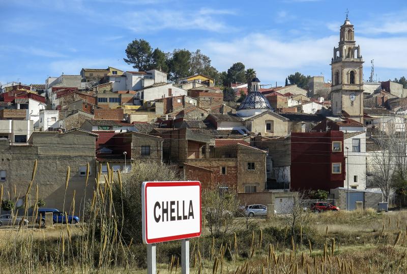 Vista de Chella, Valencia (46821)