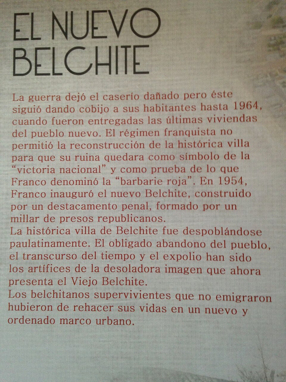 Foto 2 — Belchite, Zaragoza (50130)
