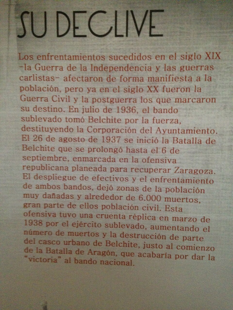 Foto 3 — Belchite, Zaragoza (50130)
