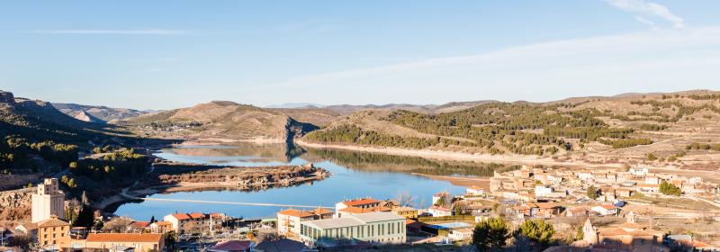Vista de Nuévalos, Zaragoza (50210)