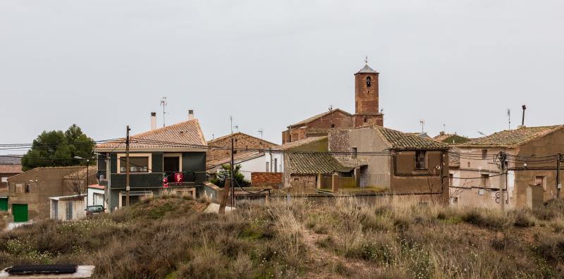 Vista de Pozuelo de Aragón, Zaragoza (50216)